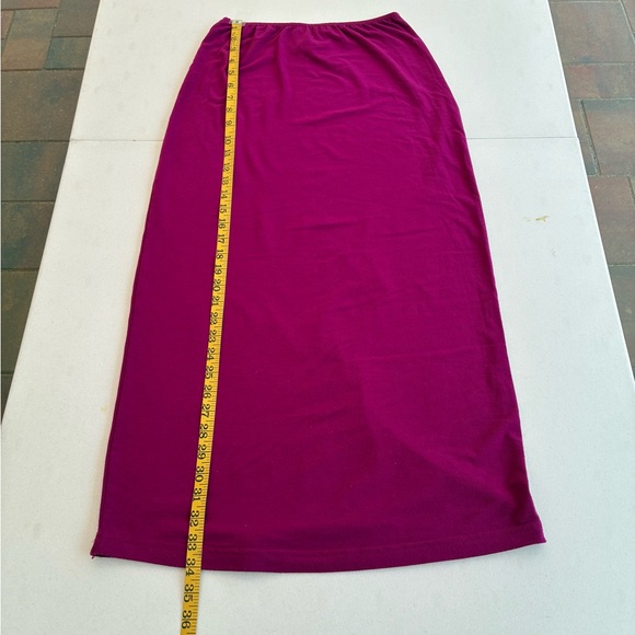 Esprit Magenta Midi Skirt - Picture 6 of 6